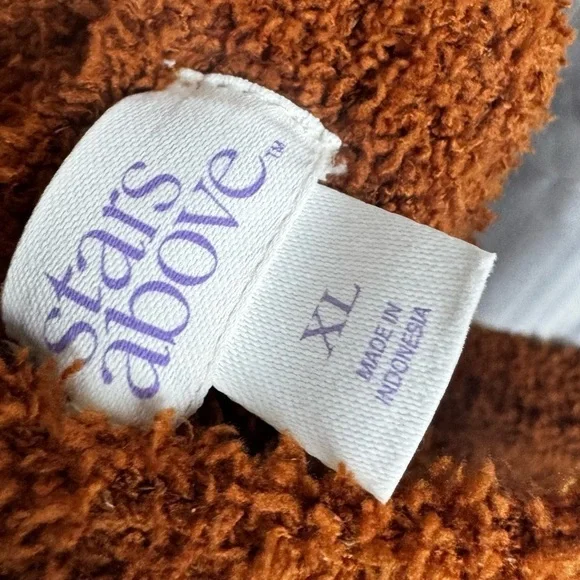 Stars Above Women’s Cozy Yarn Tank Top Brown XL - Picture 5 of 7